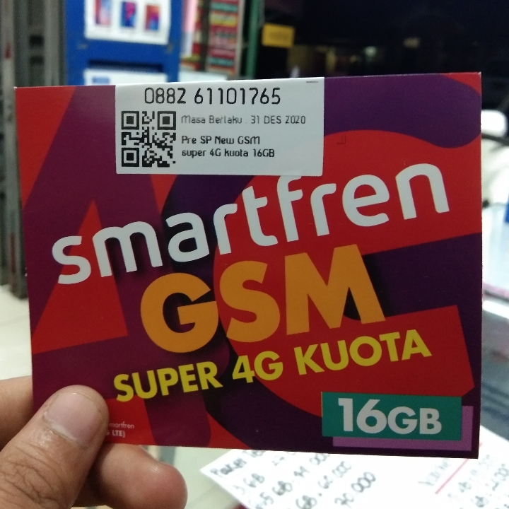 Paket Internet Smartfreen 16gb Murah