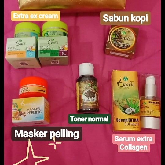 Paket KULIT BINTIK HITAM Batrisyia Herbal