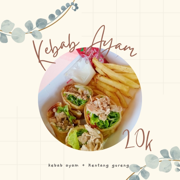 Paket Kebab ayam