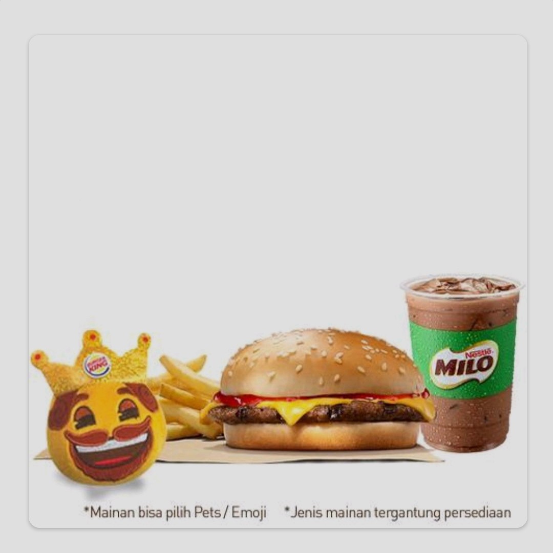 Paket Kids Cheeseburger dan Toys