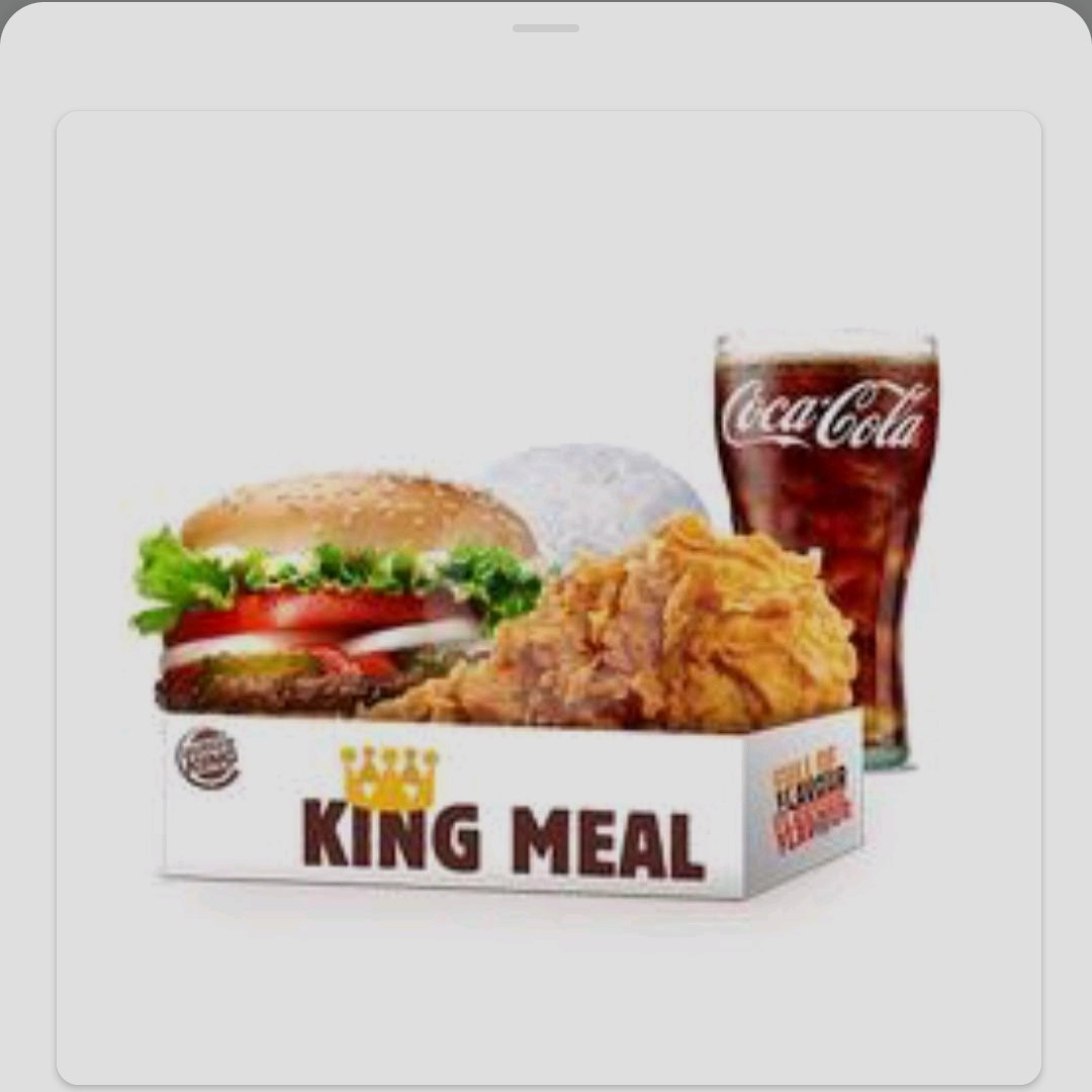 Paket King Meal Whopper Jr