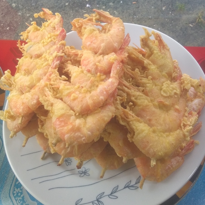 Paket Komplit Udang Masakan Padang