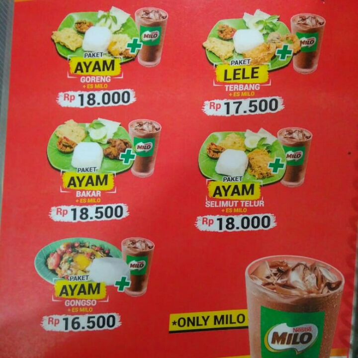 Paket Lele Terbang Dan Es Milo