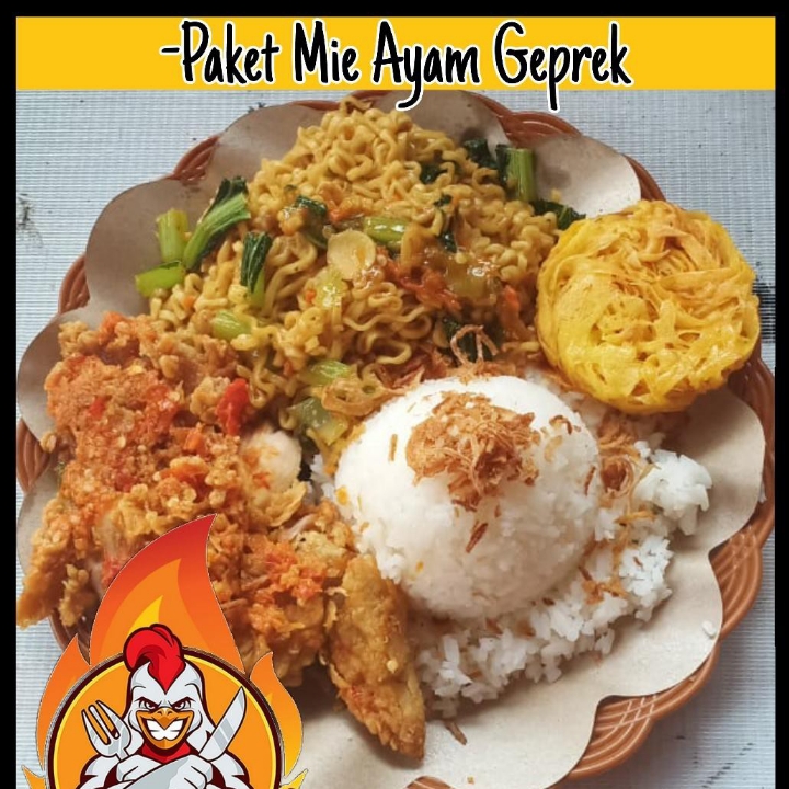 Paket Mie Ayam Geprek