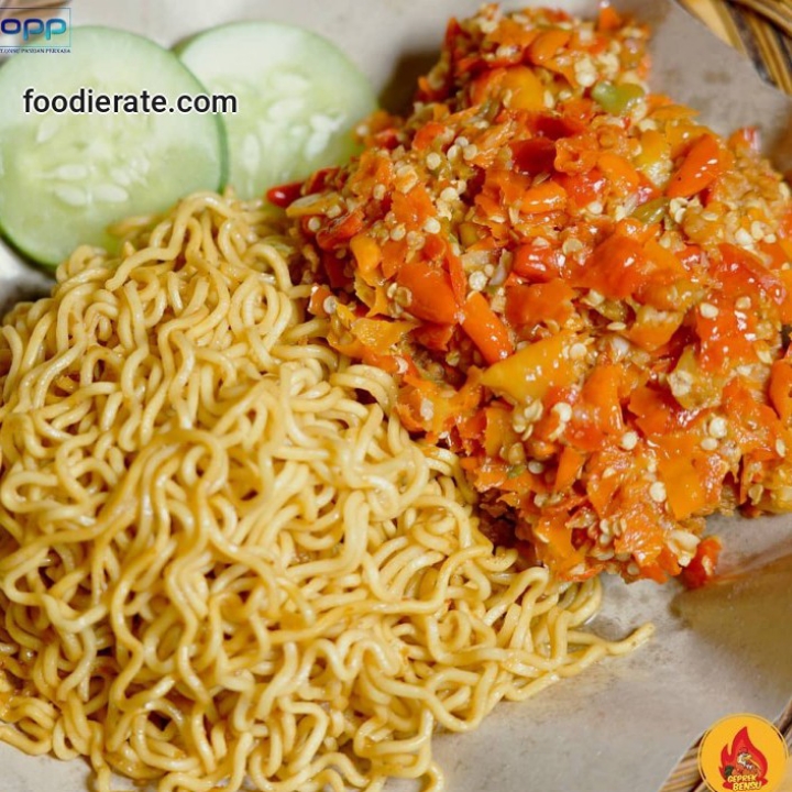 Paket Mie Geprek Sambel Original