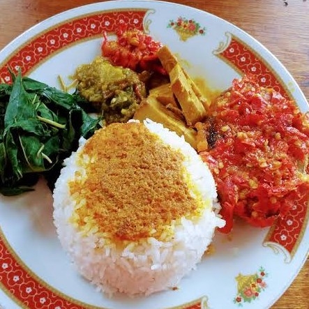 Paket Nasi Ayam Balado