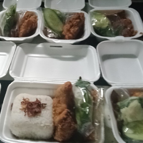 Paket Nasi Ayam Gepuk