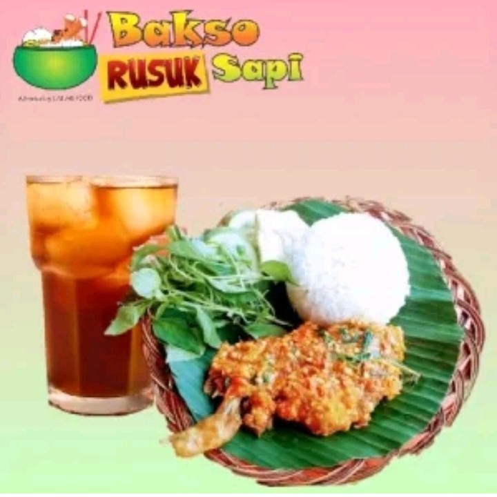 Paket Nasi Ayam Penyet Free Es Teh