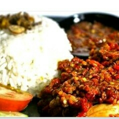 Paket Nasi Ayam Rica Rica