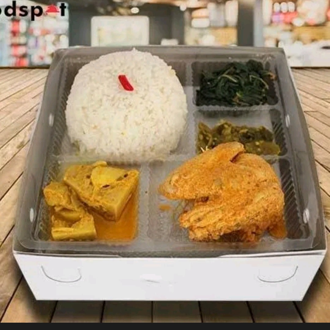 Paket Nasi Box Ayam Gulai