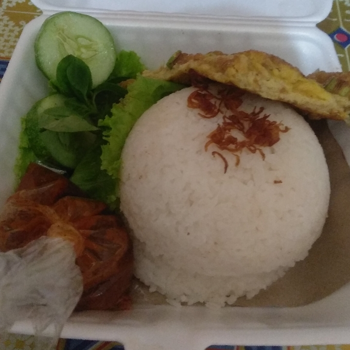 Paket Nasi Dadar Telor