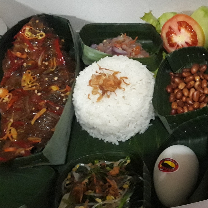 Paket Nasi Kotak Mujair Bumbu Barbeque