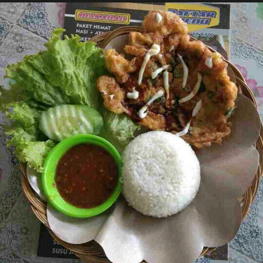 Paket Nasi Telor Dadar