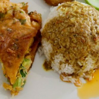 Paket Nasi Telor Dadar