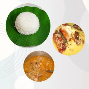 Paket Nasi ikan panggang Sayur Es Jeruk 