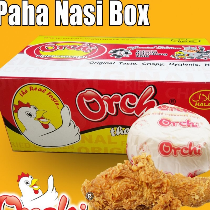 Paket Orchi Paha Or Sayap Nasi Box