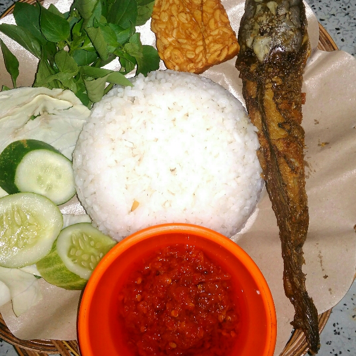 Paket Pecel Lele Nasi 