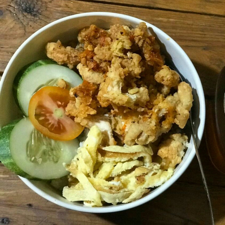 Paket Ricebowl Ayam Geprak Es Teh