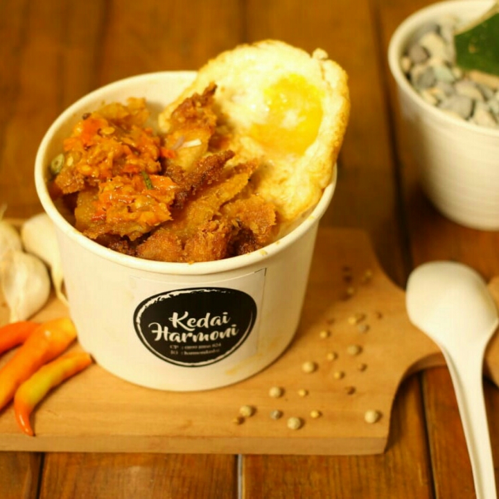 Paket Ricebowl Katsu Es Teh