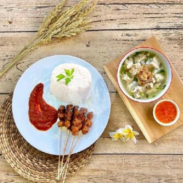 Paket Sate Soto Nasi 