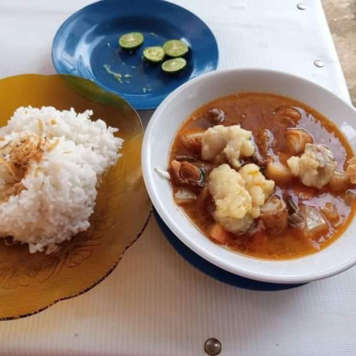 Paket Soto Kikil Daging Nasi