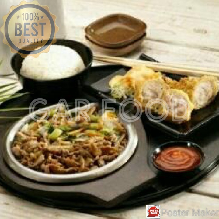 Paket Spesial 4 - Chicken Tariyaki dan Hanenakami