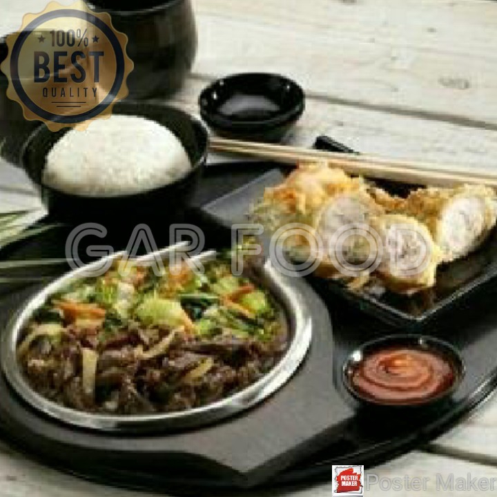 Paket Spesial 5 - Beef Tariyaki dan Hanenakami