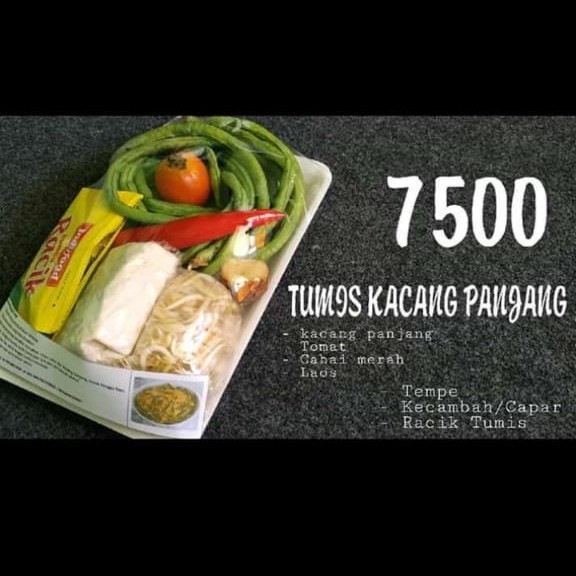 Paket Tumis Kacang Panjang