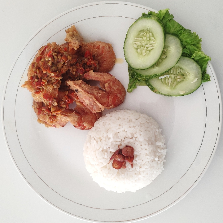 Paket Udang Geprek