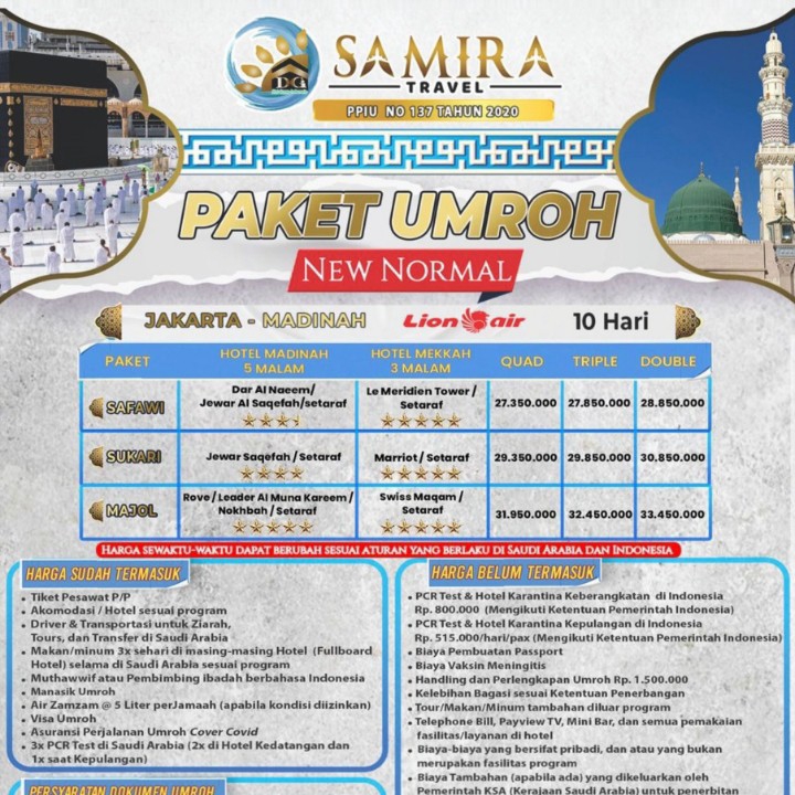 Paket Umroh Dan Halal Tour Turkey