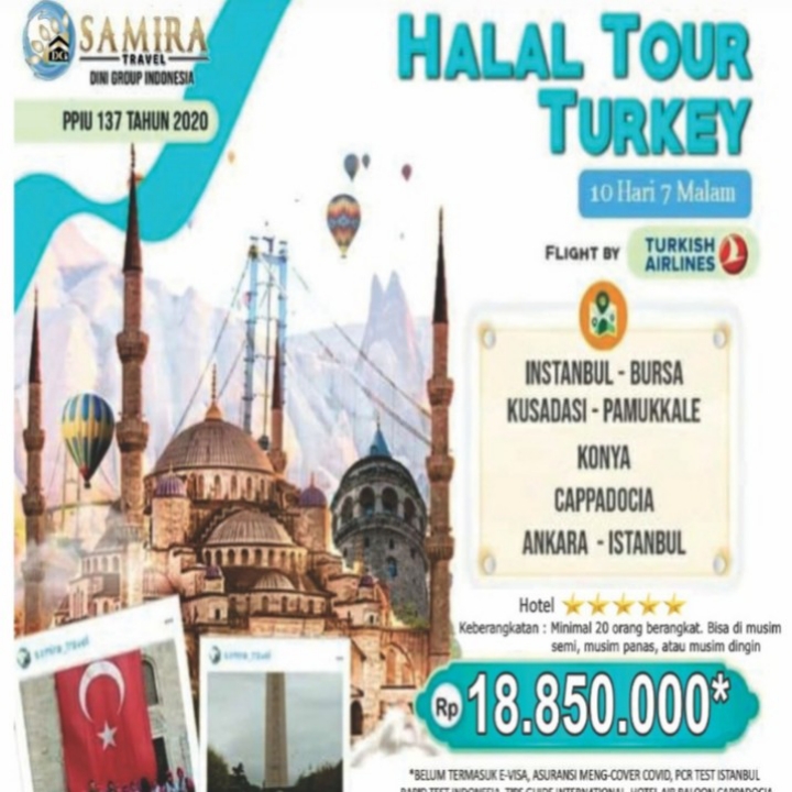 Paket Umroh Dan Halal Tour Turkey 2