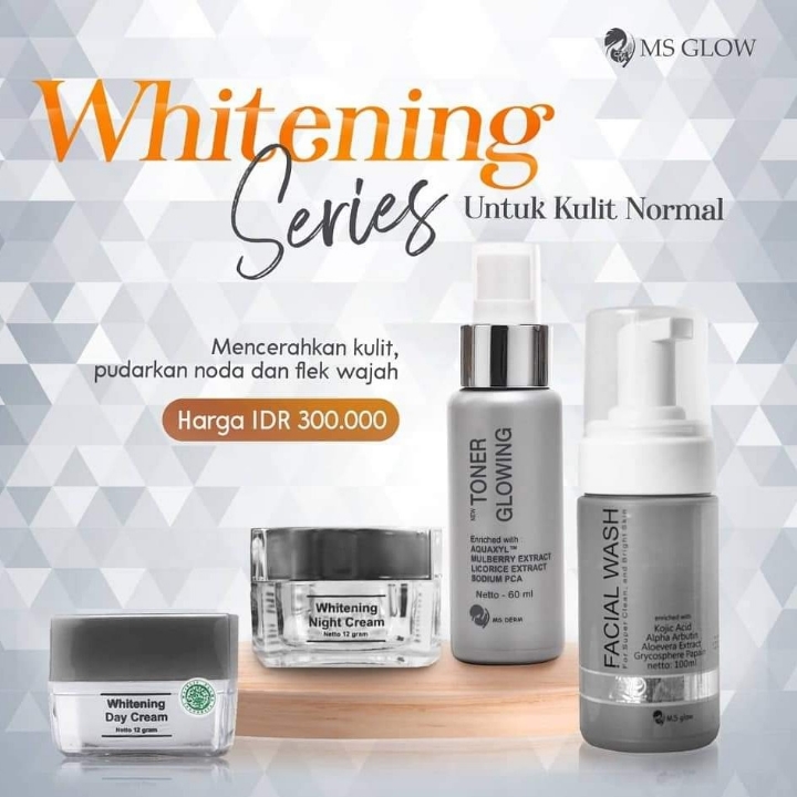 Paket Wajah Whitening Series