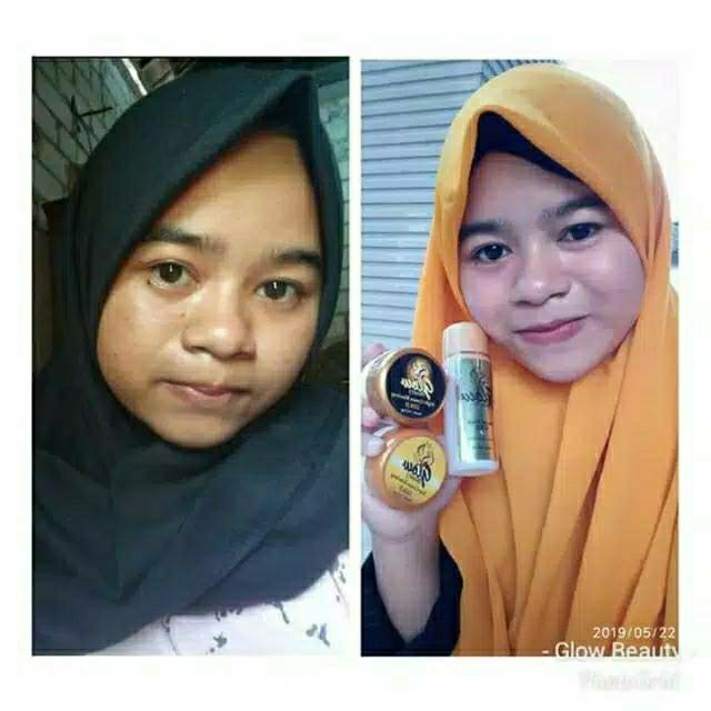 Paket gold with serum whitening 4