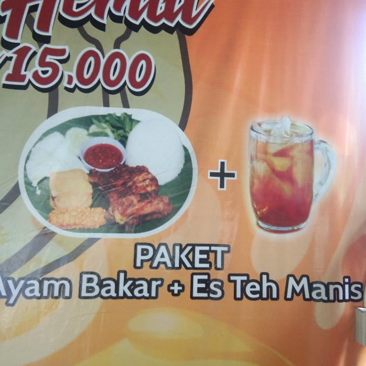 Paket hemat ayam bakar