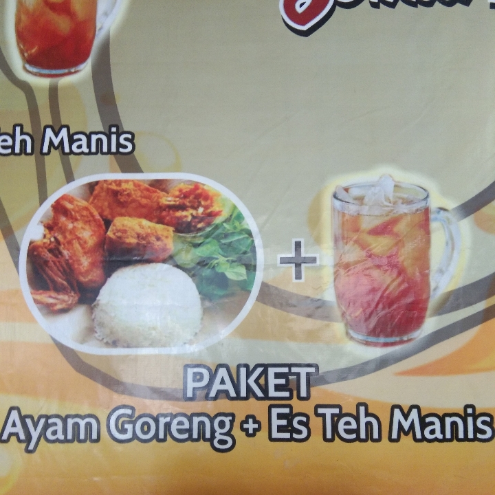 Paket hemat ayam goreng