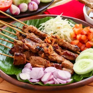 Paket hemat sate ayam