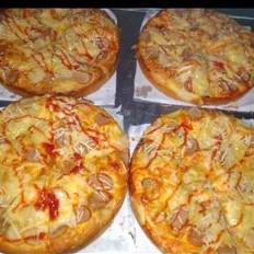 Paket pizza sigondes  burger beef