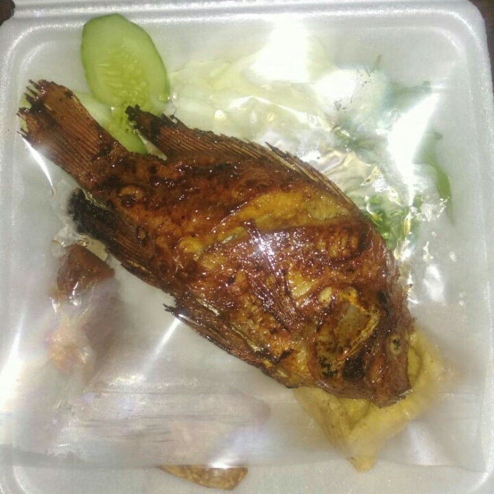 Paketan Nasi Kakap Bakar