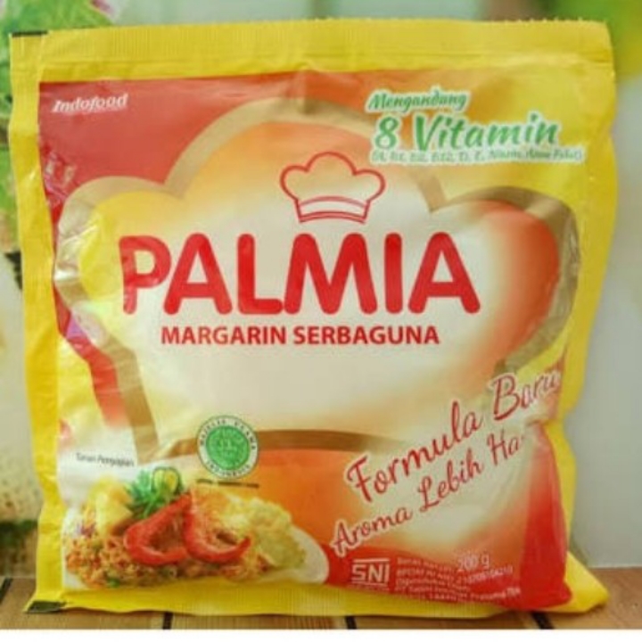 Palmia Margarine Sachet 200 Gram