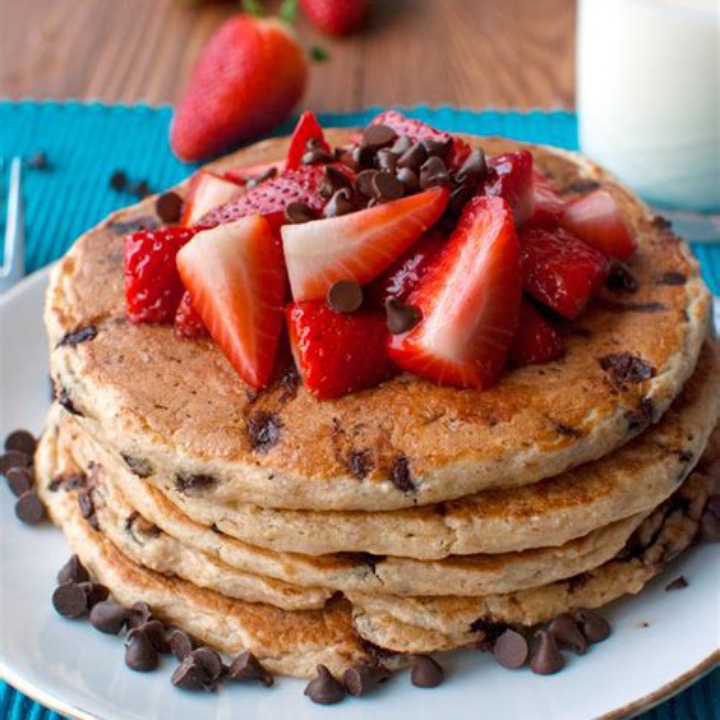 Pan Cake Strawberry Choco Chips 