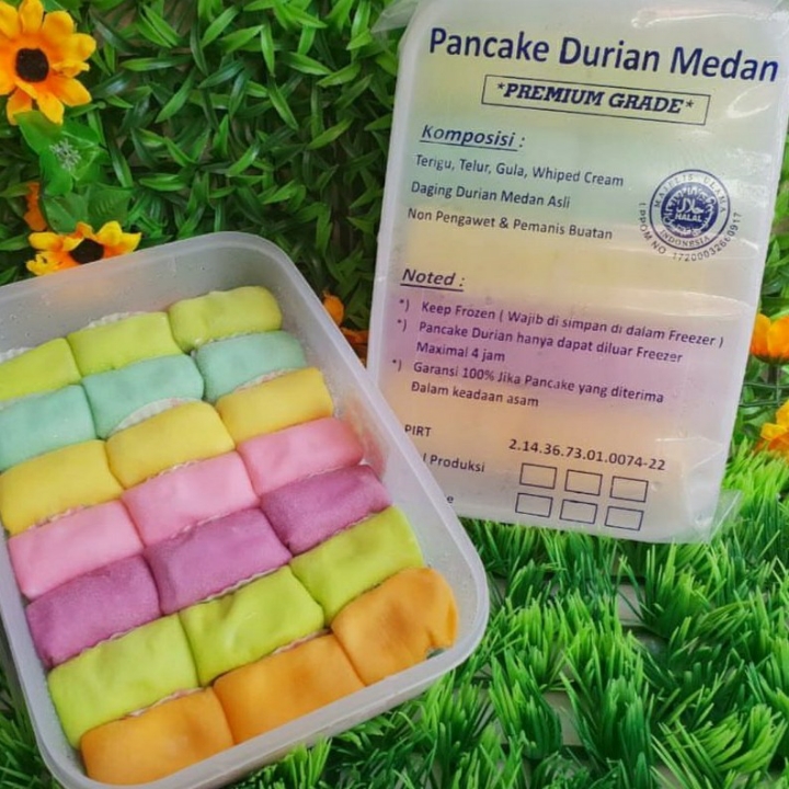 Pancake Duren Rainbow