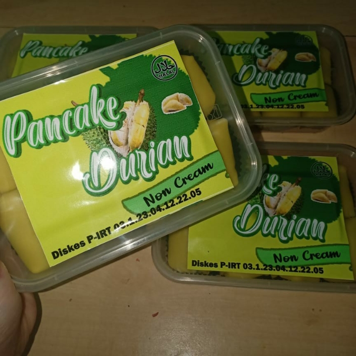 Pancake Durian Box Isi 8 Non Cream 2