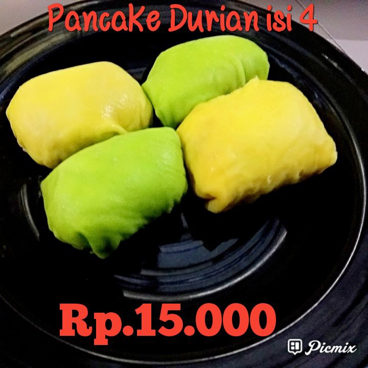 Pancake Durian Isi 4