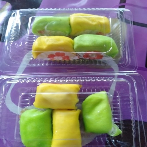 Pancake durian mini isi 4