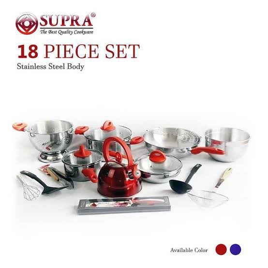 Panci Set 18pcs Supra