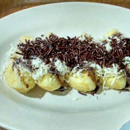 Pancong Keju Coklat