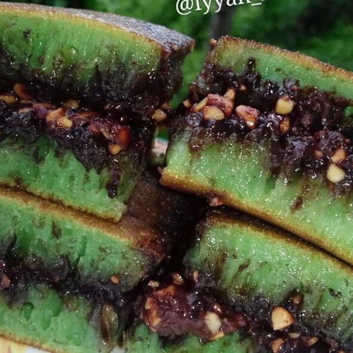 Pandan Kacang Coklat