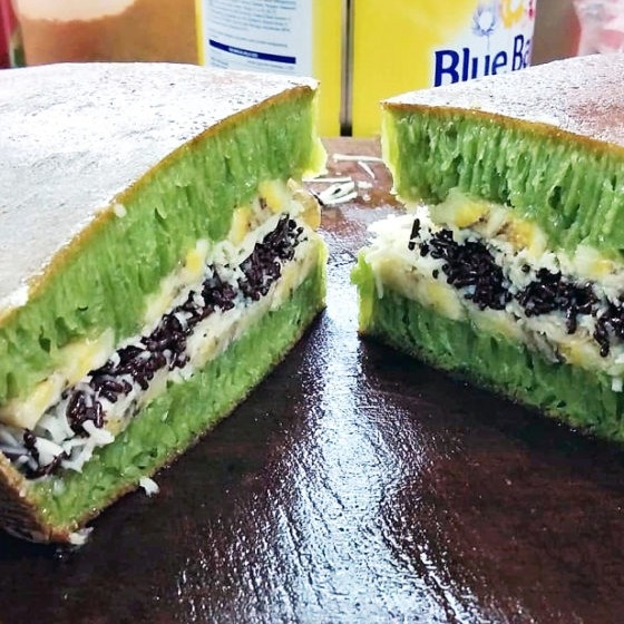 Pandan Keju Coklat Susu