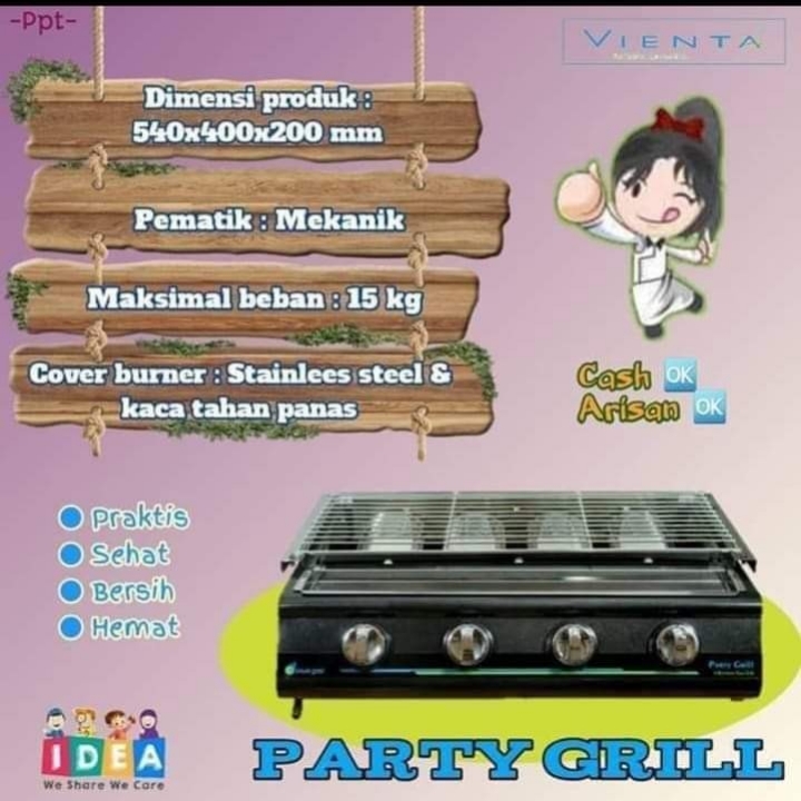 Panggangan Party Grill by Blue Gaz