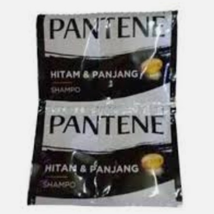 Pantene Hitam Dan Panjang Sachet